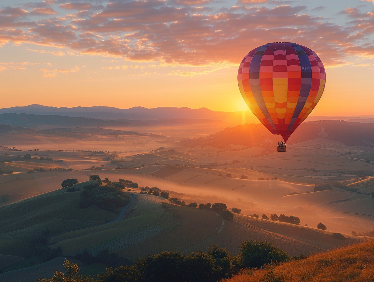 montgolfière  préparation