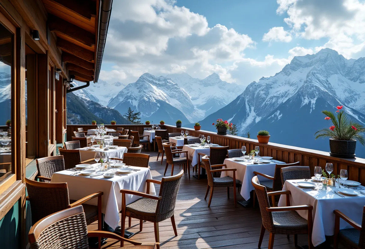 restaurant la bastille grenoble : l’art de la table en altitude -  grenoble  et  restaurant