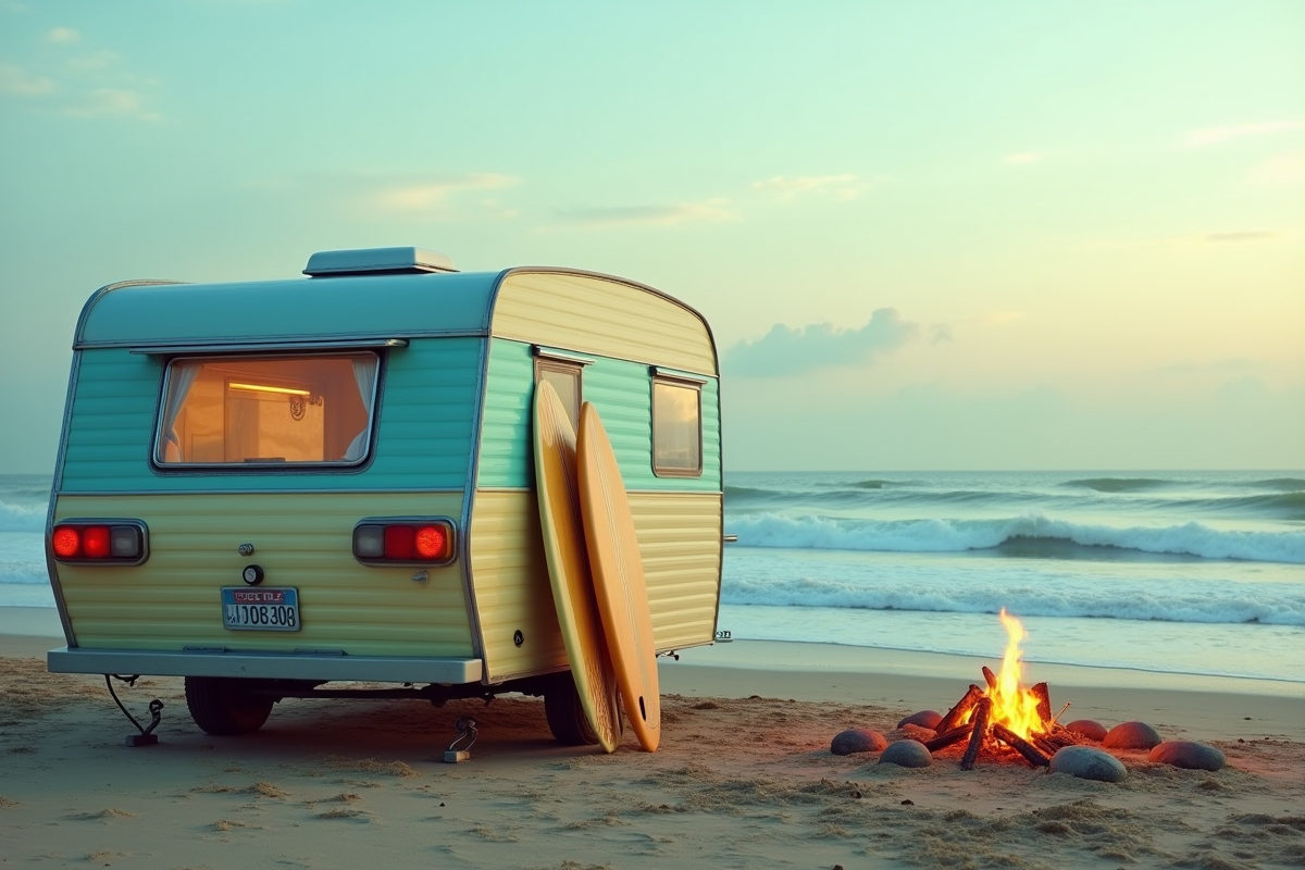 caravane camping